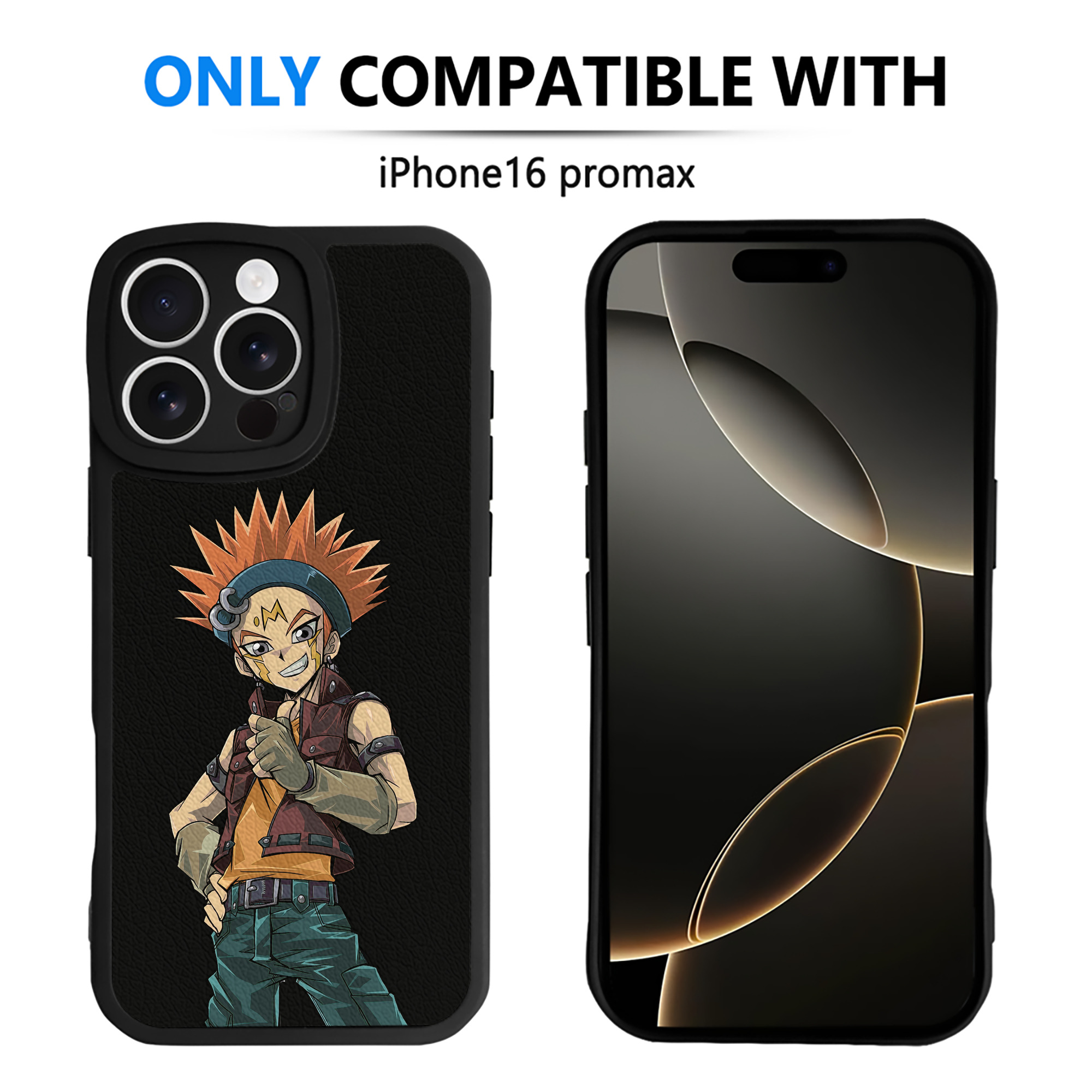 遊☆戯☆王 Yu-Gi-Oh! 【iPhone 16シリーズ対応】シリコンスマホケース（レザー調） 材質：シリコン
